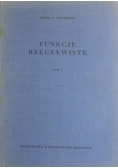 Funkcje Rzeczywiste. Tom I