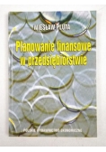 Planowanie finansowe w przedsiębiorstwie