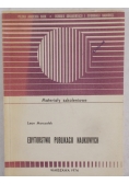Edytorstwo  publikacji naukowych