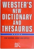 Webster's new Dictionary and Thesaurus