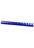 Grzbiety do bindowania Office Products A4 plastikowe 50 sztuk niebieskie