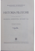 Historia Filozofii, filozofia nowożytna do roku 1830, tom II, 1947 r