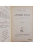 Lukrecja Borgia, 1929 r.