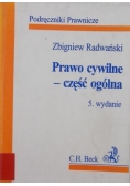 Prawo cywilne - część ogólna