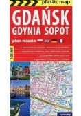 Gdańsk Gdynia Sopot plan miasta 1:26 000
