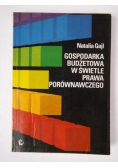 Gospodarka budżetowa w świetle prawa porównawczego