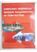 Kierunki rozwoju badań naukowych w turystyce