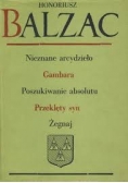 Nieznane arcydzieło. Gambara. Poszukiwanie absolutu. Przeklęty syn. Żegnaj.