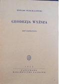 Geodezja wyższa, część matematyczna