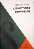 Rozwiązywanie umów o pracę