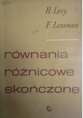 Równania różnicowe skończone