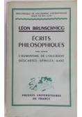 Ecrits Philosophiques
