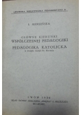 Główne kierunki współczesnej pedagogiki, 1936 r.