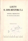 Listy O. Jana Beyzyma T.J, 1927 r.