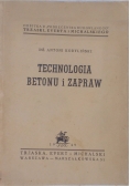 Technologia betonu i zapraw, 1949 r.