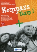 Kompass Team 1 Materiały ćwiczeniowe do języka niemieckiego dla klas VII-VIII