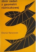 Karwowski Otomar  Zbiór zadań z geometrii różniczkowej