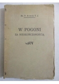 W pogoni za nieskończonością, 1930 r.