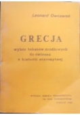 Grecja wybór tekstów źródłowych do ćwiczeń z historii starożytnej