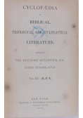 Cyclopedia Of Biblical, Theological, And Ecclesiastical Literature - Vol. Iii-E,f,g, 1870 R.