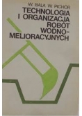 Technologia i organizacja robót wodno- melioracyjnych