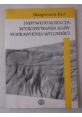 Indywidualizacja wykonywania kary pozbawienia wolności