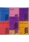 Eureka/dBase III Plus/Word Perfect 5.0/dBase III Plus/MS_DOS 4.01/Sidekick i Superkey/Programy użytkowe Nortona, zestaw 7 książek