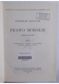 Prawo morskie. Zarys systemu