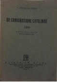 De Coniuratione catilinae, 1929 r.