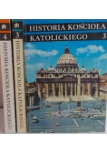 Historia kościoła katolickiego - zestaw 3 książek