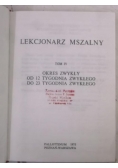 Lekcjonarz Mszalny, tom IV