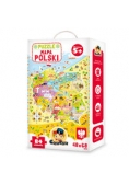 CzuCzu Puzzle 84 Mapa Polski, Nowa