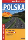 Polska mapa kieszonkowa 1:1 400 000