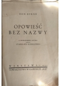 Opowieść bez nazwy,1931r.