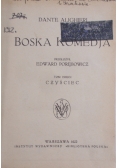 Boska Komedja, Tom II, 1922 r.