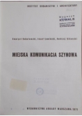 Miejska komunikacja szynowa