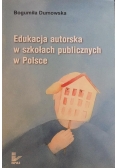 Edukacja autorska w szkołach publicznych w Polsce