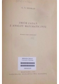 Zbiór zadań z analizy matematycznej