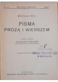 Pisma prozą i wierszem, 1926 r.