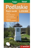 Podlaskie podróżownik mapa turystyczna