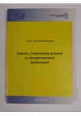 Pojęcia i konstrukcje prawne w ubezpieczeniach społecznych