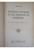 Wiersze Polskie w ich dziejowym rozwoju  1920 r.