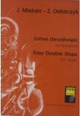 Łatwe dwudźwięki na skrzypce