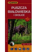 Puszcza Białowieska i okolice mapa turystyczna 1:50 000