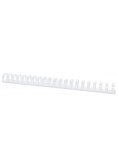 Grzbiety do bindowania Office Products A4 plastikowe 50 sztuk białe
