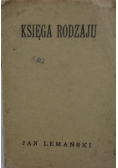 Księga rodzaju, 1921r.