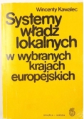 Systemy władz lokalnych w wybranych krajach europejskich