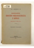 Błogosławione Siostry Miłosierdzia z Arras, 1921 r.