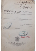 Historja Nowożytna  1926 r.
