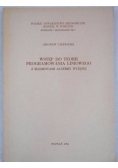 Wstęp do teorii programowania liniowego z elementami algebry wyższej